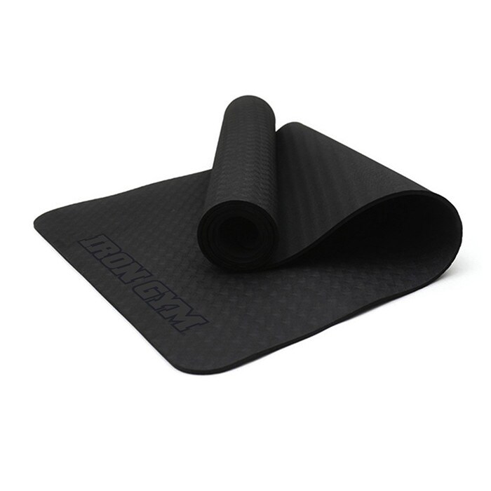 Treningsmatte & Yogamatte med B&aelig;restropp