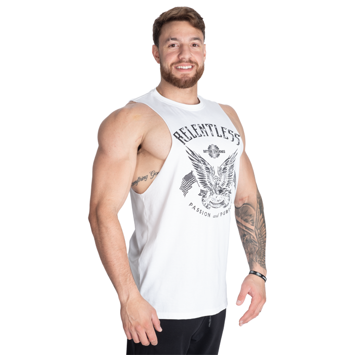 Relentless Cut Out T‑Skjorte Hvit