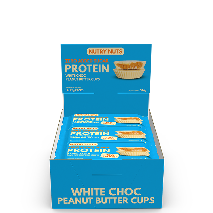 L&aring;da Nutry Nuts Protein Peanut Butter Cups 42 g white_chocolate