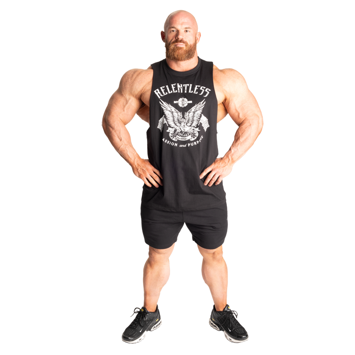 Relentless Cut Out T‑Skjorte Svart Hvit