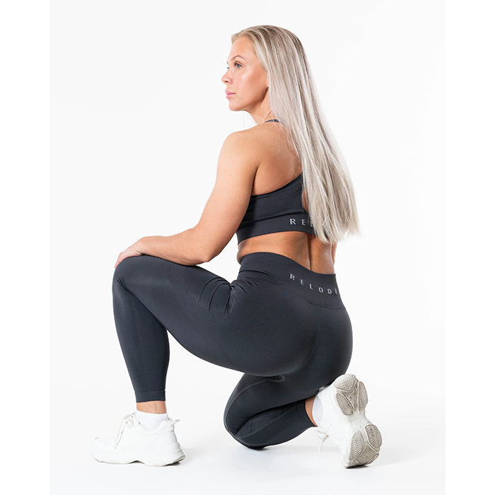 Prime Seamless Tights M&oslash;rkegr&aring;