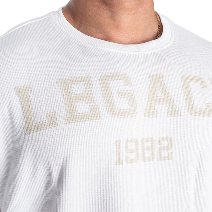 Legacy Thermal T‑Skjorte Hvit Beige