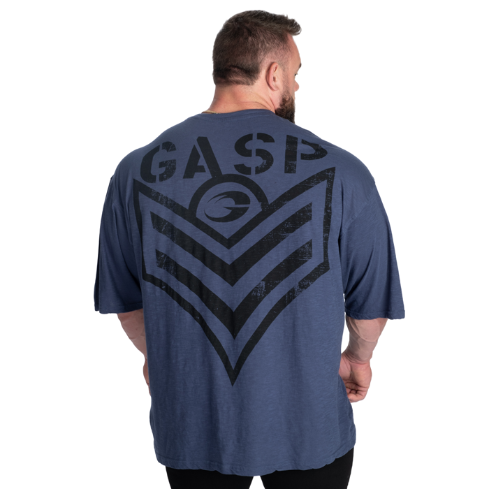 Slub Iron T-shirt Bl&aring;