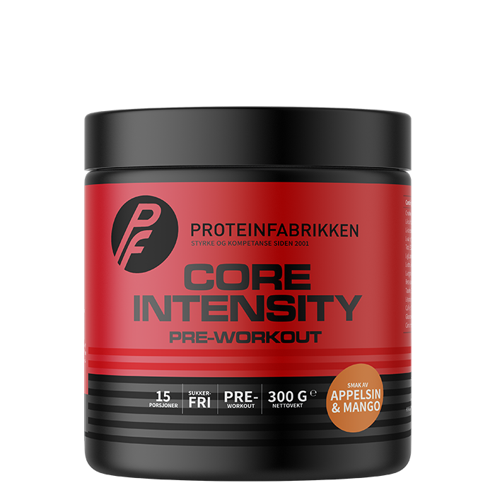 Proteinfabrikken Core Intensity Appelsin 300g