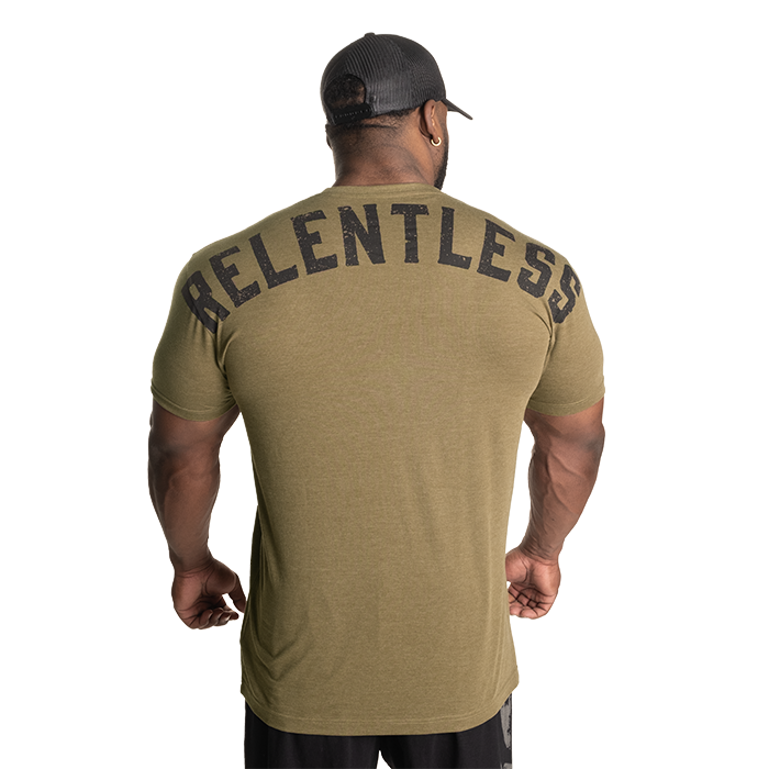 Skull Standard Tee, Army Green Melange