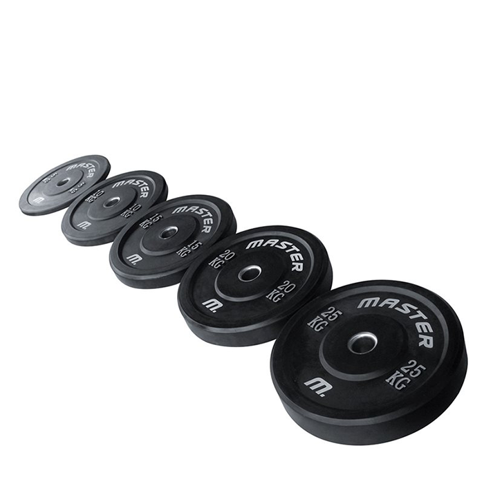 Vektskiver Pakke Gummi 150 kg