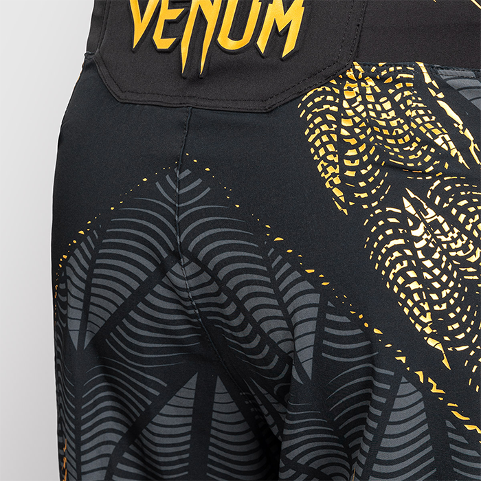 UFC Zenith by Venum Fight Night Fightshorts Lang modell Svart Gull