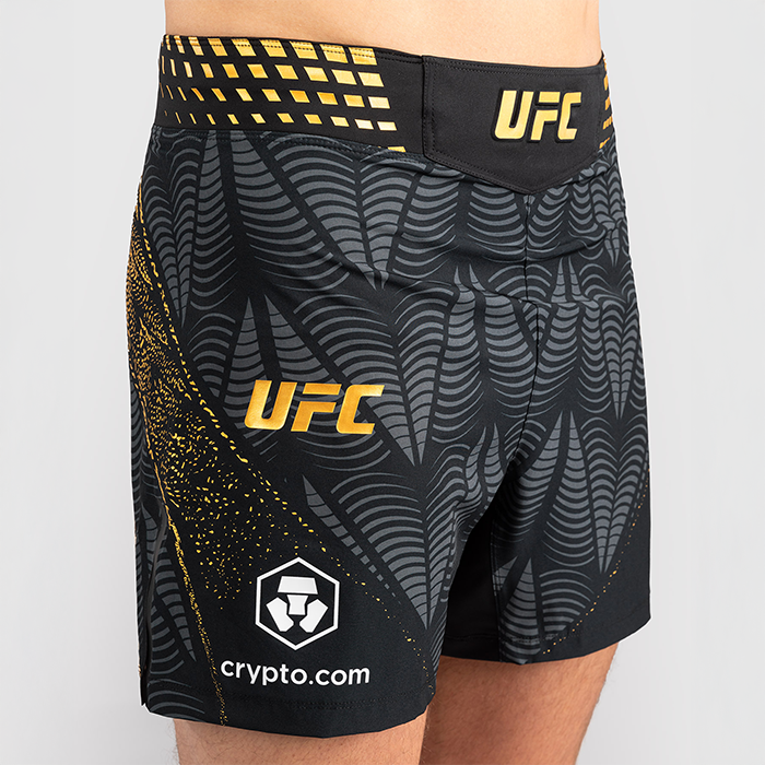 UFC Zenith by Venum Fight Night Fightshorts Kort modell Svart Gull