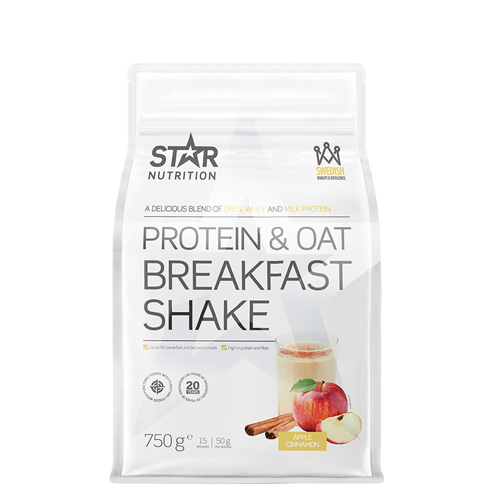 Protein & Havre M&aring;ltidserstatning Shake 750 g apple_cinnamon
