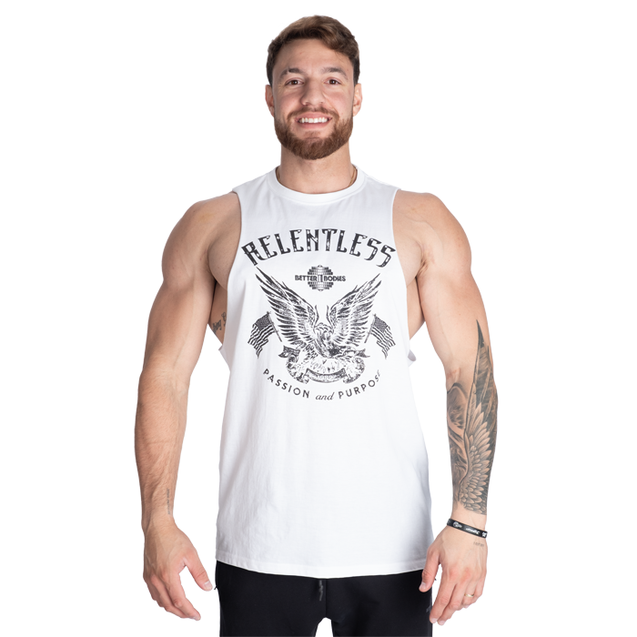 Relentless Cut Out T‑Skjorte Hvit