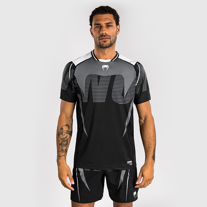 Venum Adrenaline Dry Tech T-skjorte Svart Gr&aring;