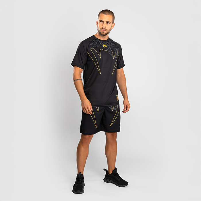 Serpenti Dry Tech T-skjorte Svart S&oslash;lv Gull