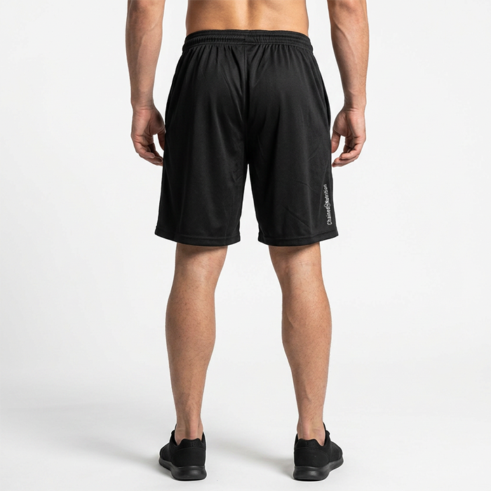 Chained Mesh Shorts Svart Hvit