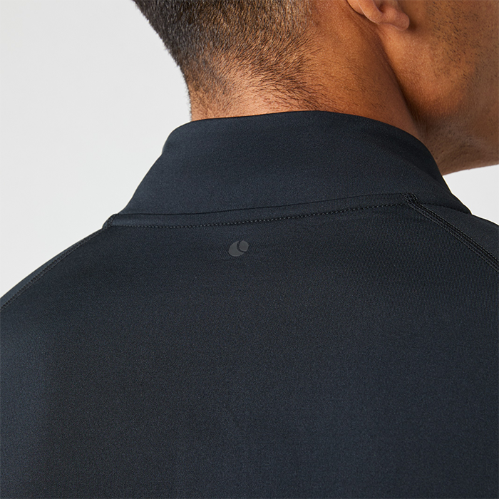 Midlayer Half‑Zip Svart