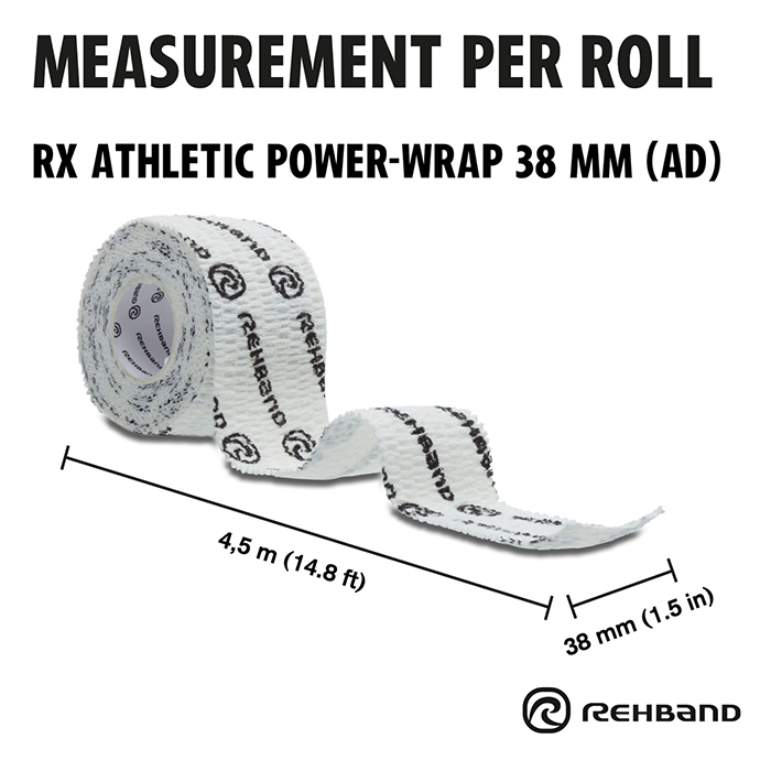 RX Athletic Power Wrap Sportstape 38mm x 4,5m