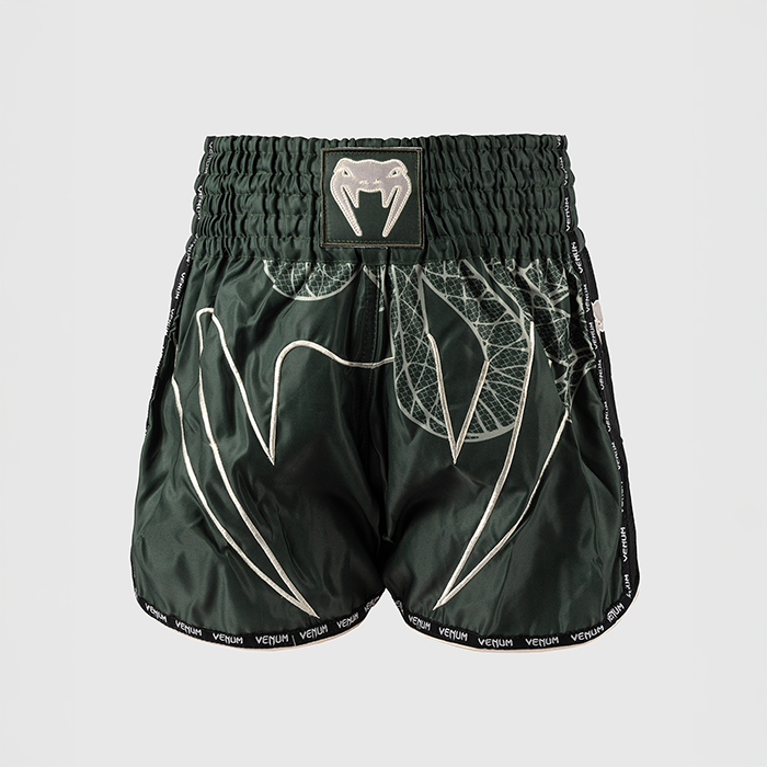 Serpenti Muay Thai-Shorts Khaki Bronse Ivory