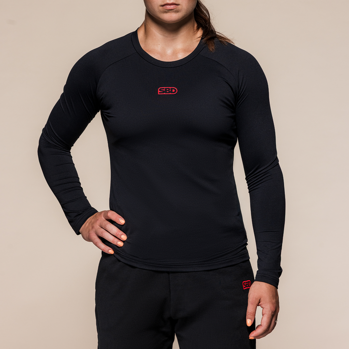 Langermet Training T-skjorte Dame