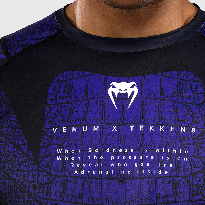 Venum x TEKKEN 8 Dry-Tech T-skjorte Kazuya Svart Lilla
