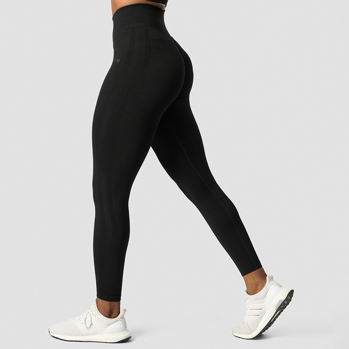 Rush Seamless Tights Svart