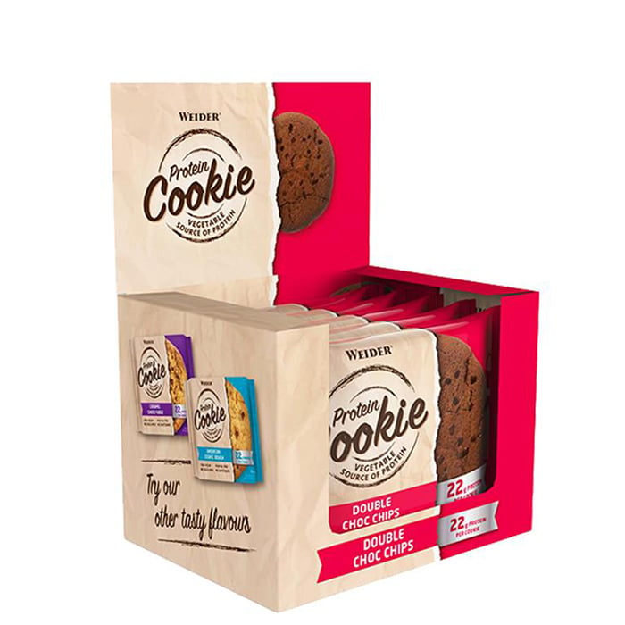 12 x Protein Cookies 90 g double_choco_chip