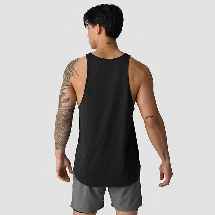 Stride Stringer Singlet Svart