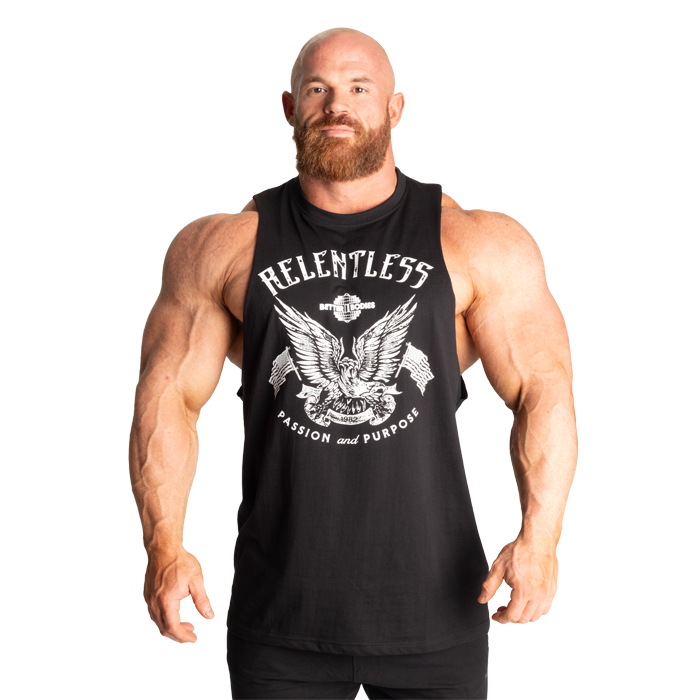 Relentless Cut Out T‑Skjorte Svart Hvit