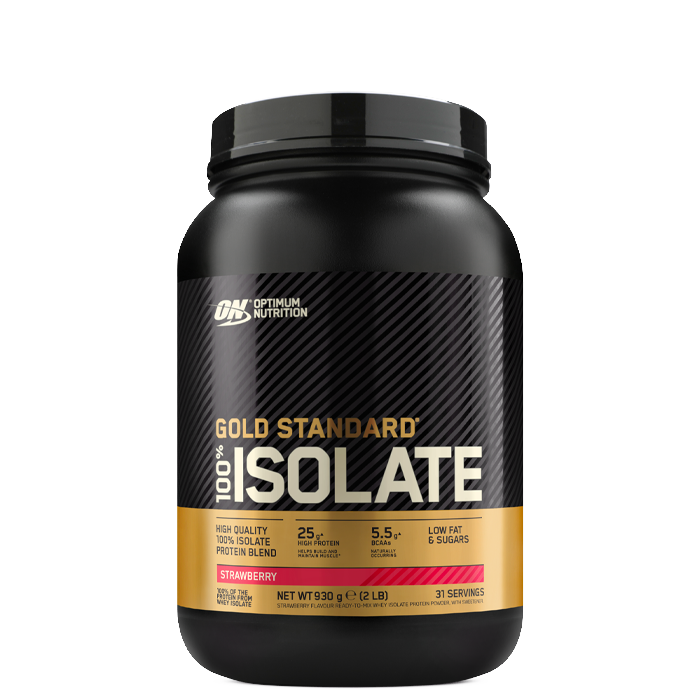 Gold Standard 100% Isolate Myseproteinisolat 930 g strawberry