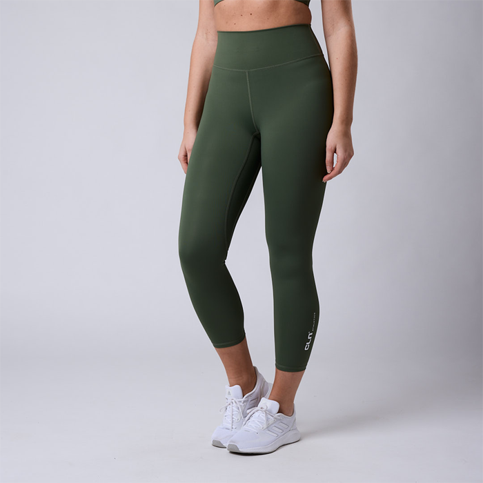 Fuse V-shape 7/8 Tights Gr&oslash;nn