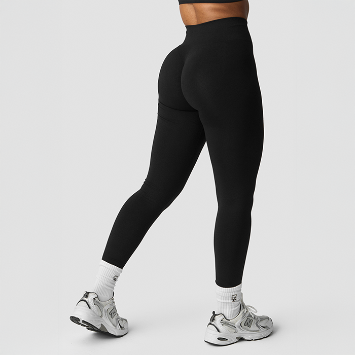 Smooth Seamless Tights Svart