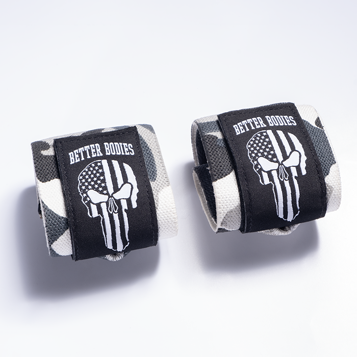 Wrist Wraps 18 inch, Gr&aring; Camoprint