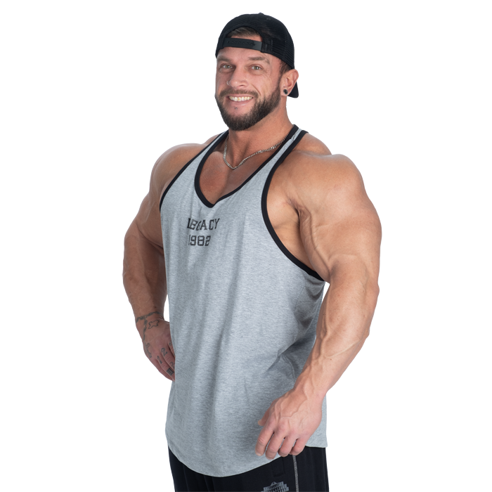 Legacy Essential T‑Back Singlet Gr&aring;