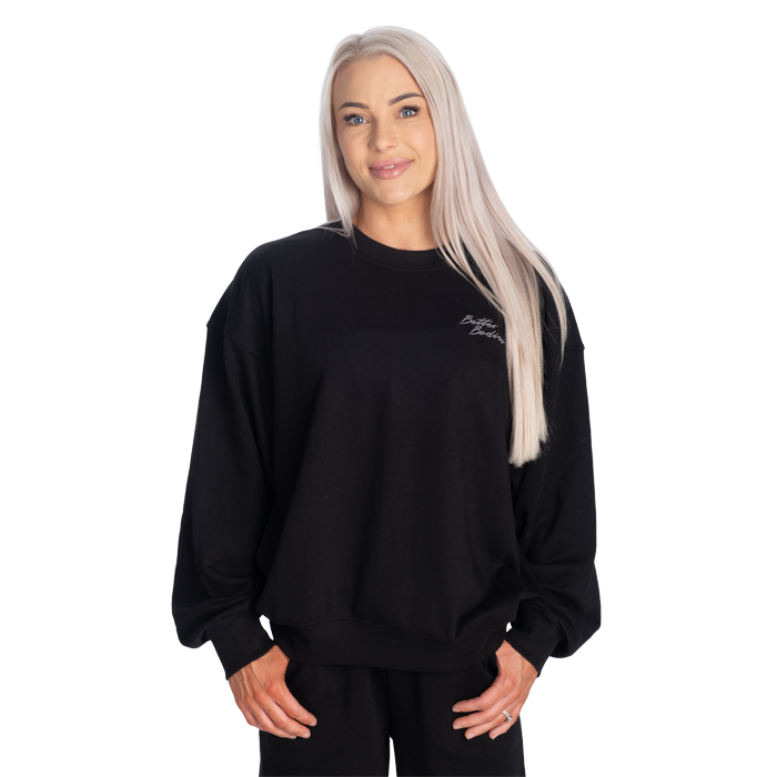 Oversized Genser Svart