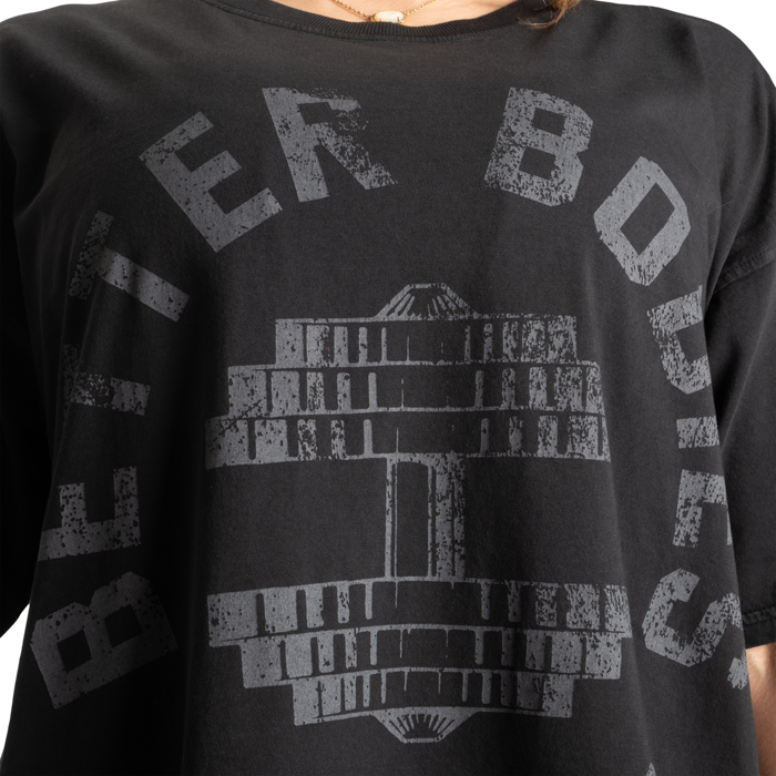 Legacy Oversized T‑Skjorte Vasket Svart