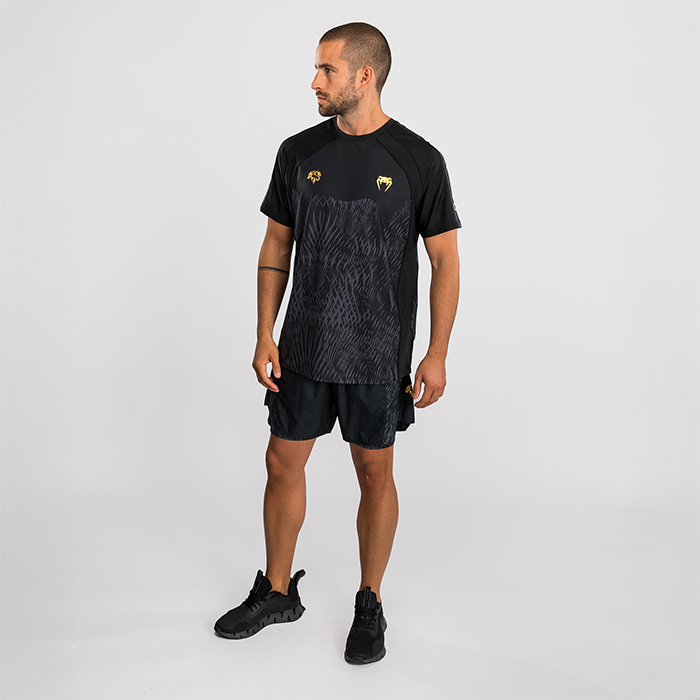 Venum X Chimaev Wild Borz Dry Tech T-skjorte Svart Gr&aring;