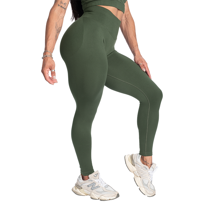Shape Seamless Tights M&oslash;rkegr&oslash;nn