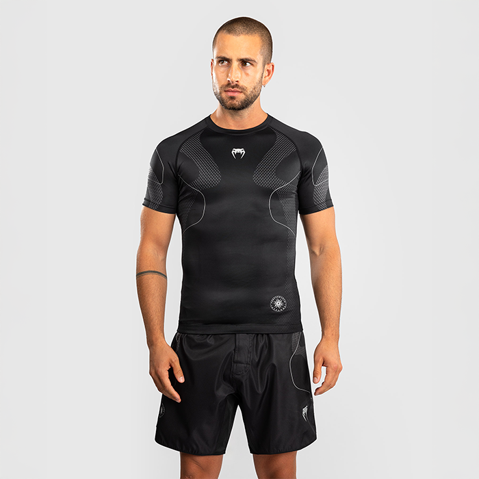 Nexus Rashguard Kort Erme Svart S&oslash;lv