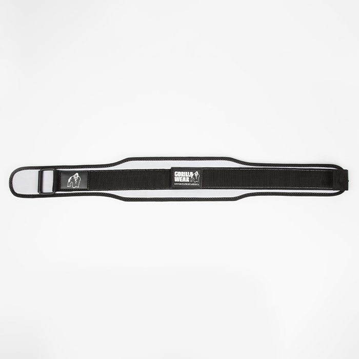 4 Inch L&oslash;ftebelte Dame Svart/Hvit
