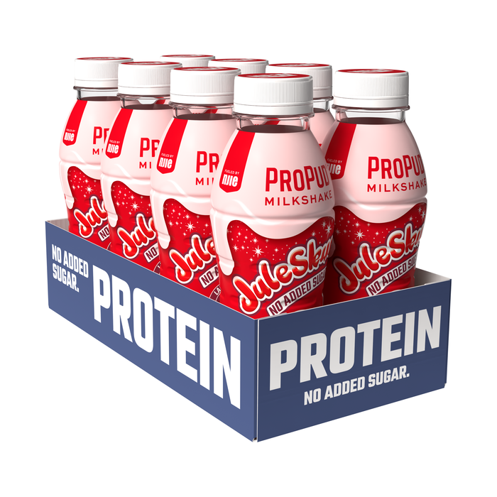 8 x ProPud Protein Milkshake 330 ml juleskum