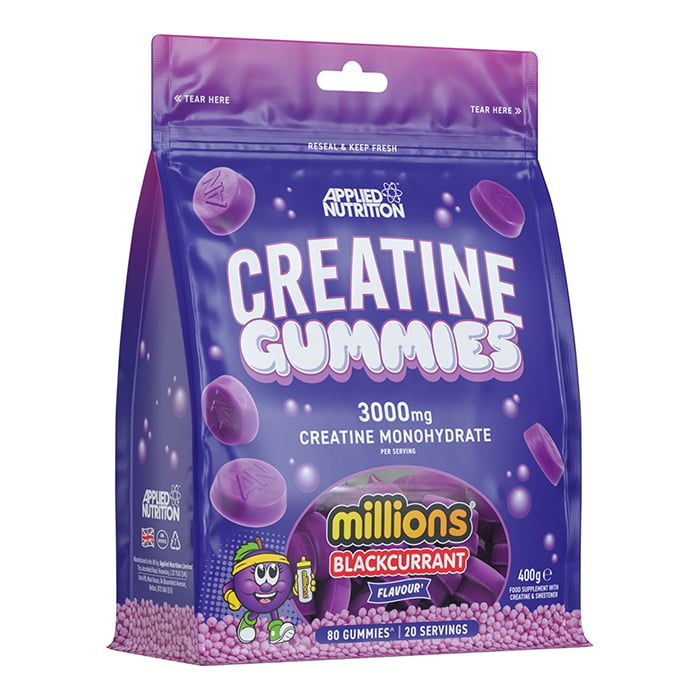 Creatine Gummies, 80 gummies blackcurrant