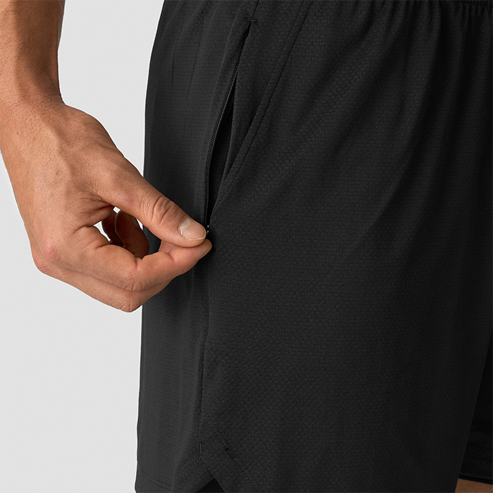 Stride 2-i-1 Shorts Svart