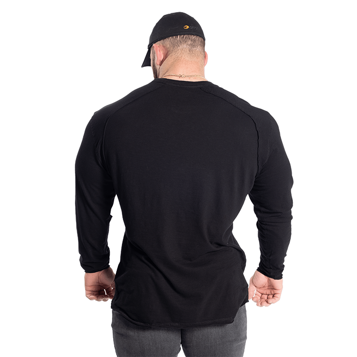 Throwback LS Tee, Black