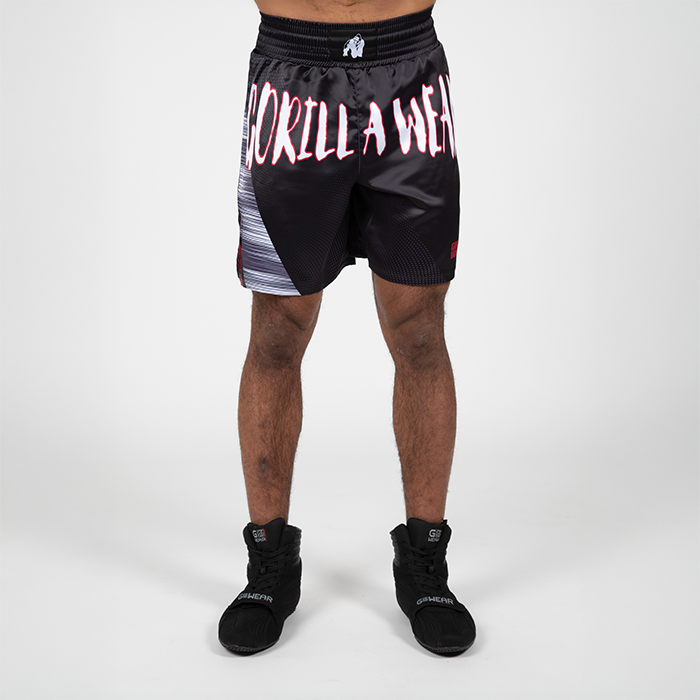 Clayton Boxershorts Svart R&oslash;d