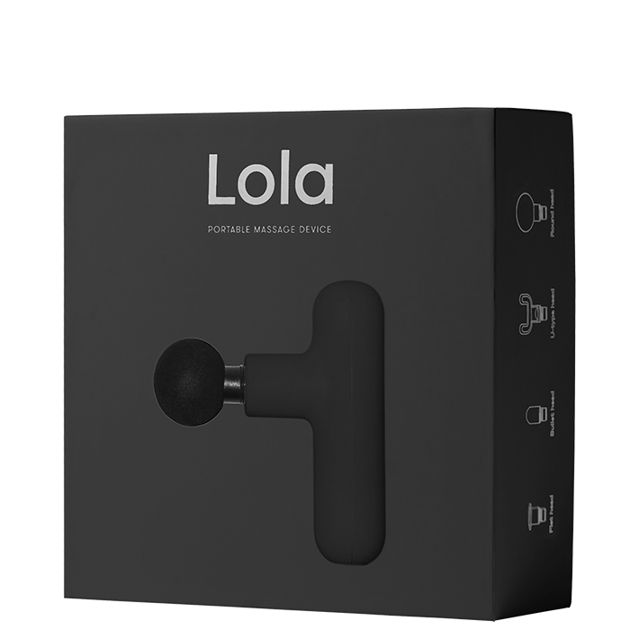 Lola Massasjepistol Svart