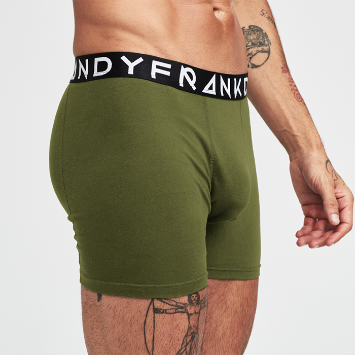 Boxershorts 5 pack Gr&oslash;nn