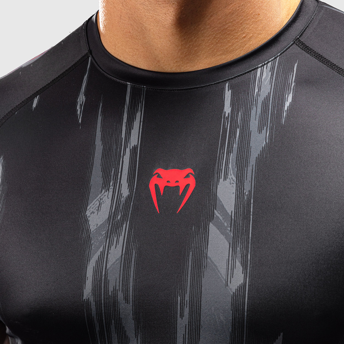 Venum Demon Short Sleeve Rashguard Black/Grey