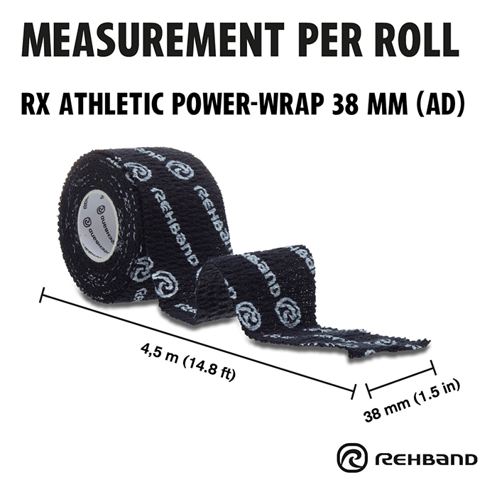 RX Athletic Power Wrap Sportstape 38mm x 4,5m
