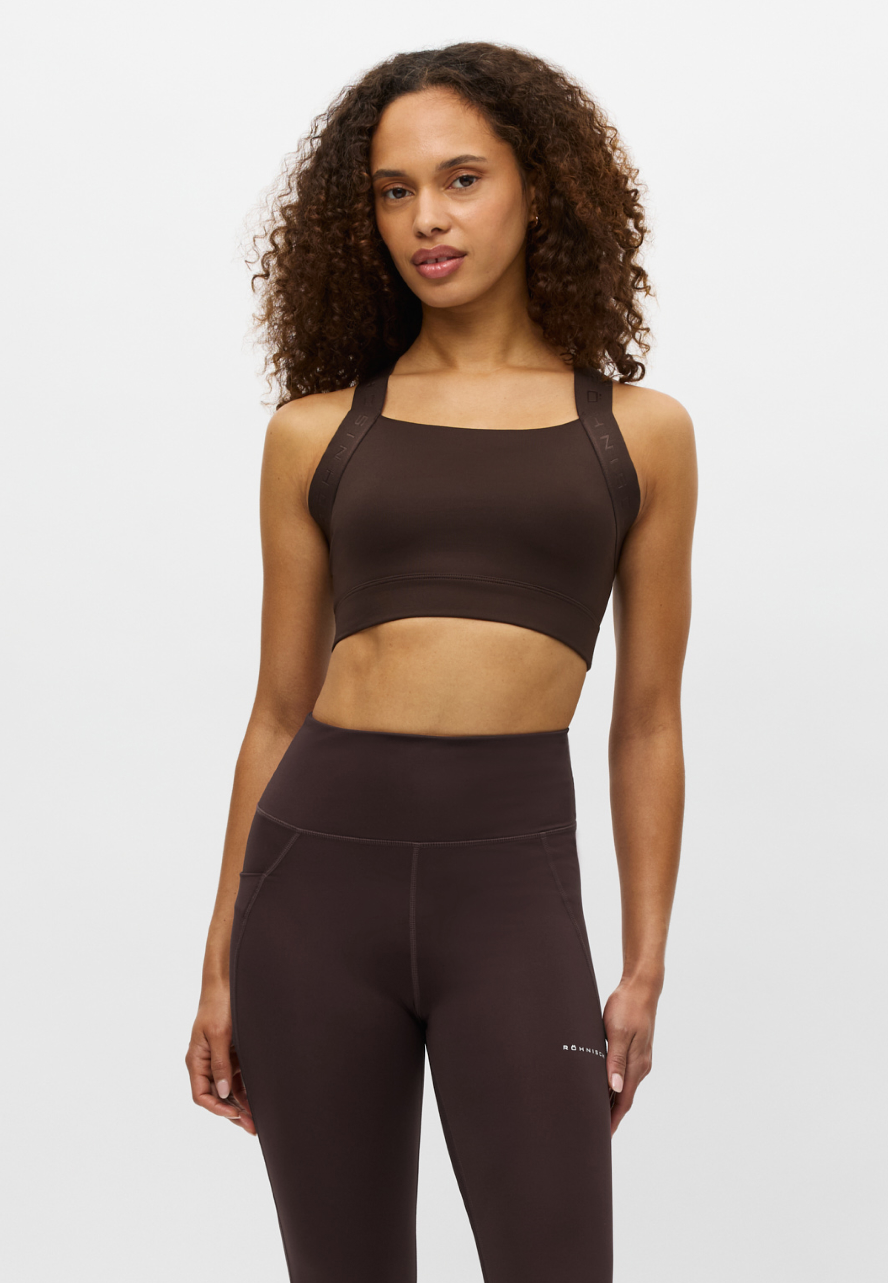 Kay Sports Bra Brun