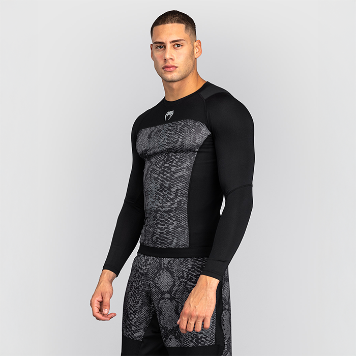 Venum G-Fit Scales Rashguard Svart Gr&aring;