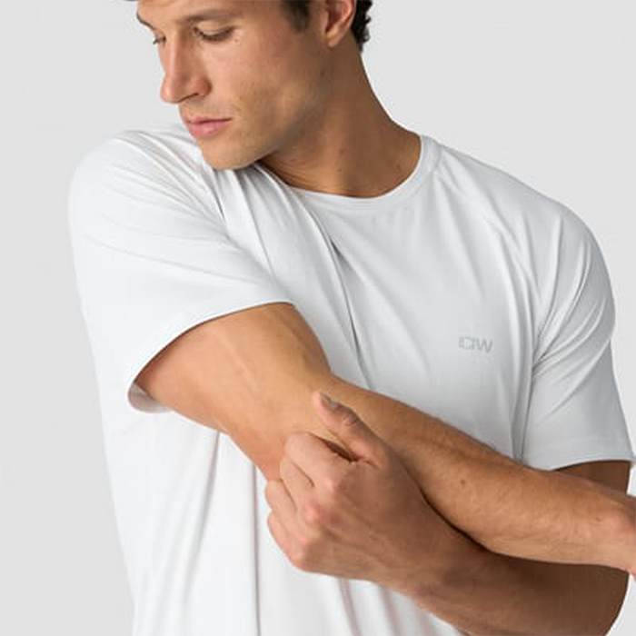 Stride Raglan T-skjorte Hvit