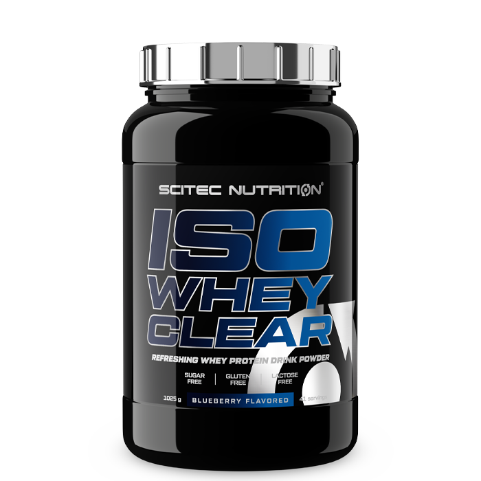 Iso Clear Whey Myseproteinisolat 1025 g blueberry